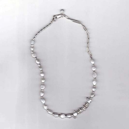 Drip Drop Pearl Magma Necklace