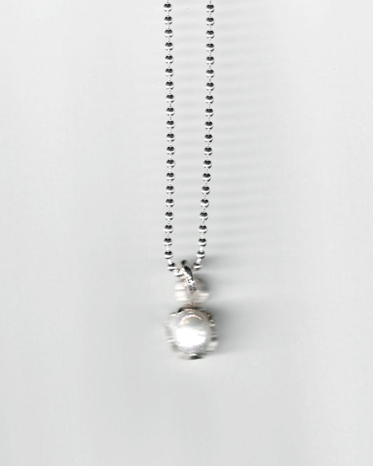 Molten Orb Pearl Pendant