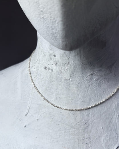 Stardust Deli Silver Necklace